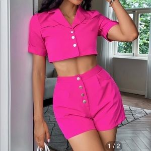 Shein short set